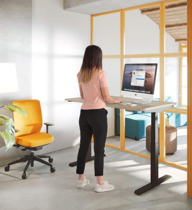 Mesa moderna de madera maciza simple para el hogar, dormitorio, oficina,  sala de reuniones, escritorio de computadora, escritorio de estudio, patas  de